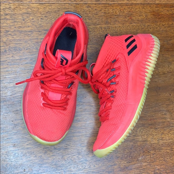 adidas dame 4 red